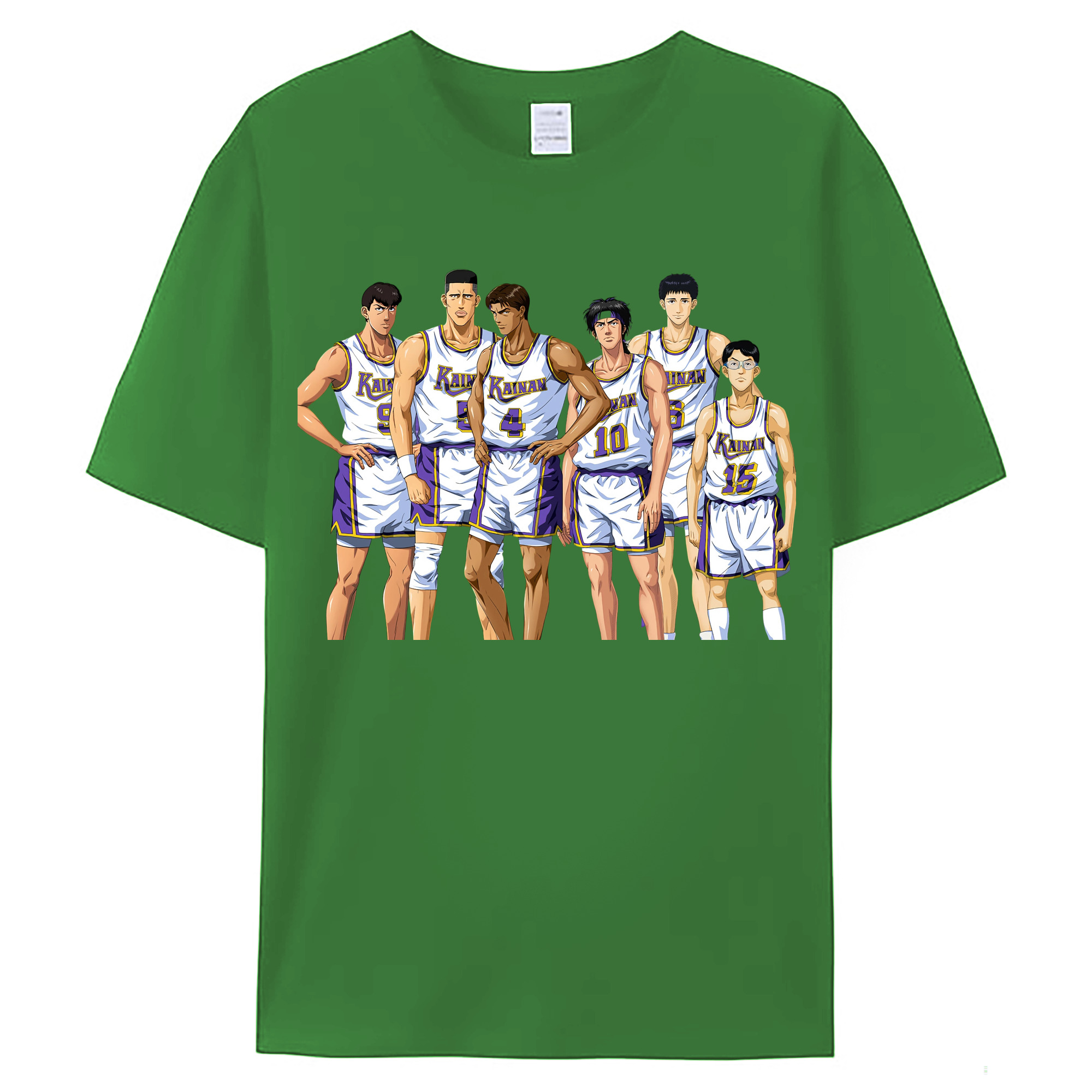 （画像用） SLAM DUNK／スラムダンク レディースカジュアルプリントTシャツ（綿100％）